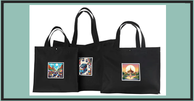 Tot Bag Thailande Pixel Art 3 Size&nbsp;S/M/L