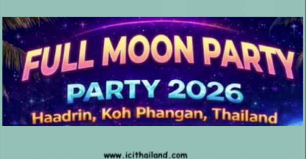 Les Dates des Full Moon Party Koh Phangan&nbsp;2026